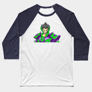 SUPER HERO MECHAGON (HALF BODY) Baseball T-Shirt